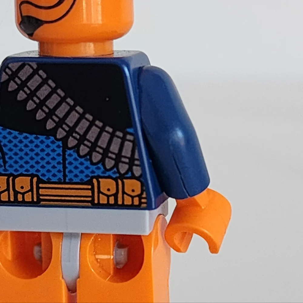 🧡 Rare LEGO DC Deathstroke Minifigure sh163 Super Heroes W/Accessories Sword 🖤
